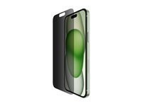 Belkin - Näytön suojus tuotteelle matkapuhelin - lasi - yksityisyyssuodattimella malleihin Apple iPhone 14 Pro Max, 15 Plus SFA108EC