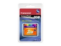 Transcend - Flash-muistikortti - 2 Gt - 133x - CompactFlash TS2GCF133