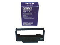Epson ERC 38B - Musta - tulostinnauha malleihin OmniLink TM-U220; TM U200, U220, U230, U300, U375 C43S015374