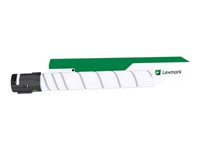Lexmark - Tuottoisa - musta - alkuperäinen - väriainekasetti LCCP malleihin Lexmark MS911de 54G0H00