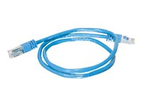 C2G Cat5e Booted Shielded (STP) Network Patch Cable - Kytkentäkaapeli - RJ-45 (uros) to RJ-45 (uros) - 100 m - STP - CAT 5e - valettu - sininen 83780