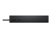 Dell Universal Dock - UD22 - Telakointiasema - USB-C - HDMI, 2 x DP, USB-C - 1GbE - 96 watti(a) - BTO - sekä 3 vuoden edistynyt vaihtopalvelu ja rajoitettu laitteistotakuu DELL-UD22