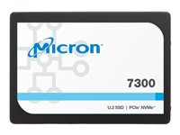 Micron 7300 PRO - SSD - salattu - 3.84 Tt - sisäinen - 2.5" - U.2 PCIe 3.0 x4 (NVMe) - AES 256 bittiä - Self-Encrypting Drive (SED) - TAA-yhteensopiva MTFDHBE3T8TDF-1AW1ZABYYR