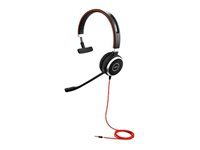 Jabra Evolve 40 Mono - Kuulokkeet + mikrofoni - korvien päällä - vaihtokuuloke - langallinen 14401-09