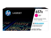 HP 657X - Tuottoisa - magenta - alkuperäinen - LaserJet - väriainekasetti (CF473X) malleihin Color LaserJet Enterprise MFP M681; LaserJet Enterprise Flow MFP M681, MFP M682 CF473X