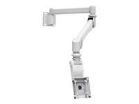 Compulocks VESA Medical Grade Extra Long Articulating Monitor Arm - Asennuspakkaus (nivelvarsi) malleihin LCD-näyttö/tabletti - lääketieteellinen - valkoinen - seinään asennettava malleihin P/N: UCLGVWMB 1050MAAW