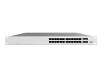 Cisco Meraki Cloud Managed MS125-24 - Kytkin - Hallinnoitu - 24 x 10/100/1000 + 4 x 10 Gigabit SFP+ - työpöytä, seinään asennettava MS125-24-HW