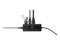 HP Travel Hub G2 - Porttitoistin - USB-C - VGA, HDMI malleihin OMEN by HP Laptop 16; Victus by HP Laptop 15, 16; EliteBook 830 G6; Fortis 11 G9 7PJ38AA