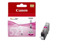 Canon CLI-521M - 9 ml - magenta - alkuperäinen - mustesäiliö malleihin PIXMA iP3600, iP4700, MP540, MP550, MP560, MP620, MP630, MP640, MP980, MP990, MX860, MX870 2935B001