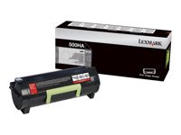 Lexmark 500HA - Tuottoisa - musta - alkuperäinen - väriainekasetti LCCP malleihin Lexmark MS310d, MS310dn, MS312dn, MS315dn 50F0HA0