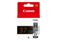 Canon PG-37 - Musta - alkuperäinen - mustesäiliö malleihin PIXMA iP1800, iP1900, iP2500, iP2600, MP140, MP190, MP210, MP220, MP470, MX300, MX310 2145B001