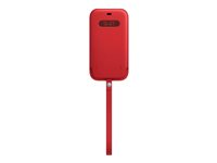 Apple - (PRODUCT) RED - suojaava kotelo matkapuhelimelle - MagSafella - nahka - punainen malleihin iPhone 12 Pro Max MHYJ3ZM/A