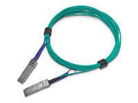 NVIDIA - 100GBase-AOC-suorakytkentäkaapeli - QSFP to QSFP - 15 m - kuituoptinen - ei sisällä halogeenia, Active Optical Cable (AOC) 980-9I13S-00E015