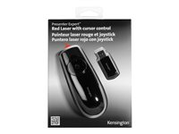 Kensington Presenter Expert Red Laser with Cursor Control - Kauko-ohjauksen kuvaus - RF - musta K72425EU