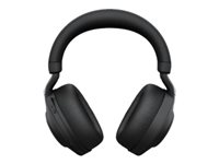 Jabra Evolve2 85 UC Stereo - Kuulokkeet + mikrofoni - täysikokoinen - Bluetooth - langaton, langallinen - aktiivinen melunpoisto - 3,5 mm jakkiliitin - melua vaimentava - musta 28599-989-989