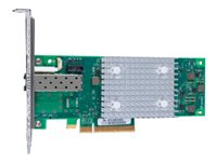 HPE StoreFabric SN1600Q 32Gb Single Port - Isäntäväylän sovitin - PCIe 3.0 x8 matala profiili - 32Gb Fibre Channel x 1 malleihin Apollo 4200 Gen10; ProLiant DL325 Gen10, XL170r Gen10, XL190r Gen10, XL270d Gen10 P9M75A