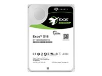 Seagate Exos X16 ST14000NM002G - Kiintolevyasema - 14 Tt - sisäinen - SAS 12Gb/s - 7200 kierrosta/min - puskuri: 256 Mt ST14000NM002G