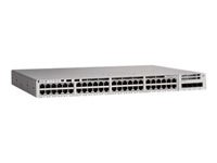 Cisco Catalyst 9200L - Network Advantage - kytkin - L3 - 48 x 10/100/1000 + 4 x 10 Gigabit SFP+ (maa-satelliittiyhteys) - telineeseen asennettava C9200L-48T-4X-A