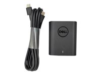 Dell - USB-C-virtasovitin - AC - 60 watti(a) - Tanska - sekä 1 vuoden Dell ProSupport -tuki DELL-KJ8GM