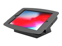 Compulocks iPad Mini 8.3" Space Enclosure AV Conference Room Capsule - Asennuspakkaus (base, kotelo) - katselukulma 25° malleihin tabletti - AV-kokoushuoneen kapseli - lukittava - korkealaatuinen alumiini, korkealaatuinen teräs - musta -näytön koko: 8.3" -kiinnitysliitäntä: 100 x 100 mm - seinään asennettava, tiskin yläosa malleihin Apple iPad mini (6. sukupolvi) 341B830IPMSB