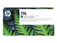 HP 776 - 1 L - suuri kapasiteetti - chromatic green - alkuperäinen - DesignJet - mustepatruuna malleihin DesignJet Z9+ Pro 1XB03A