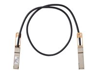 Cisco Copper Cable - 100GBase direct attach cable - QSFP (uros) to QSFP (uros) - 3 m - passiivinen malleihin Mellanox ConnectX-5 Ex EN; Nexus 93108TC-EX, 93180YC-FX, 9336C-FX2 QSFP-100G-CU3M=