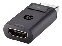 HP DisplayPort to HDMI Adapter - Näyttösovitin - DisplayPort uros to HDMI naaras malleihin EliteBook 8770; ProBook 64X G4, 650 G5; ZBook 14 G2, 14u G4, 15 G2, 15u G2, 15u G4, 17 G3 F3W43AA