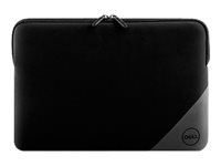 Dell Essential Sleeve 15 - Suojatasku kannettavalle - 15" - musta, silkkipainettu Dell-logo - 3 Years Basic Hardware Warranty malleihin Latitude 3520, 5421, 55XX; Vostro 13 5310, 14 5410, 15 3510, 15 5510, 15 7510, 5415, 5515 ES-SV-15-20