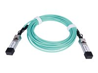 HPE - 25GBase-AOC direct attach cable - SFP28 (uros) to SFP28 (uros) - 7 m - kuituoptinen malleihin FlexFabric 12908E 5.0Tbps, 12916E 10, 5945 2-slot, 59XX 32QSFP28, 59XX 4-slot JL297A