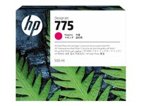 HP 775 - 500 ml - magenta - alkuperäinen - DesignJet - mustepatruuna malleihin DesignJet Z6 Pro 1XB18A