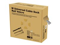 Multibrackets M Universal Cable Sock Touch Fastener - Kaapelijärjestäjä - hopea 7350022732841