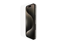 Belkin ScreenForce Pro - Näytön suojus tuotteelle matkapuhelin - lasi malleihin Apple iPhone 15 Pro SFA101EC