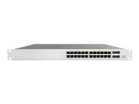 Cisco Meraki Cloud Managed MS120-24 - Kytkin - Hallinnoitu - 24 x 10/100/1000 + 4 x Gigabit SFP - työpöytä, telineeseen asennettava MS120-24-HW