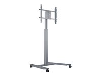 Multibrackets M Motorized Display Stand Wheelbase - Kärry malleihin LCD-näyttö - alumiini, teräs - hopea -näytön koko: 30"-60" 7350073736096