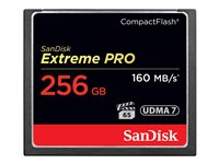 SanDisk Extreme Pro - Flash-muistikortti - 256 Gt - CompactFlash SDCFXPS-256G-X46