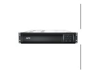 APC Smart-UPS 1500 LCD - UPS (telineasennettava) - Vaihtovirta 230 V - 1000 watti(a) - 1500 VA - RS-232, USB - lähtöliittimet: 4 - 2U - musta malleihin P/N: AR106SH6, AR109SH6, AR112SH6, AR3006, AR3006SP, AR3103, AR3103SP, AR3106, AR3106SP SMT1500R2I-6W