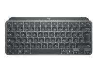 Logitech MX Keys Mini - Office - näppäimistö - taustavalaisu - langaton - Bluetooth - QWERTY - pohjoismainen (tanska/suomi/norja/ruotsi) - grafiitti 920-010492