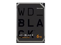 WD_BLACK WD6004FZWX - Kiintolevyasema - 6 Tt - sisäinen - 3.5" - SATA 6Gb/s - 7200 kierrosta/min - puskuri: 128 Mt WD6004FZWX