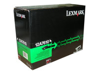 Lexmark - Musta - alkuperäinen - uudelleenvalmistettu - väriainekasetti malleihin Lexmark T630, T630d, T630dn, T630dt, T630dtn, T630tn, T632dn, T632dtnf, T634dn, T634dtnf 12A7610