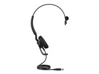 Jabra Engage 50 II UC Mono - Kuulokkeet + mikrofoni - korvien päällä - langallinen - USB-A 5093-610-279