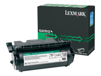 Lexmark - Tuottoisa - musta - alkuperäinen - uudelleenvalmistettu - väriainekasetti LCCP malleihin Lexmark T630, T632, T634, T634dtn-32, X630, X632, X634 12A7612