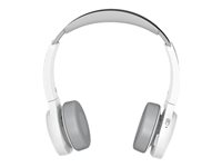 Cisco Headset 730 - Kuuloke + mikrofoni - korvien päällä - Bluetooth - langaton - aktiivinen melunpoisto - USB, 3,5 mm jakkiliitin - platina malleihin Cisco DX70, DX80; IP DECT Phone 6825; IP Phone 88XX; Unified Wireless IP Phone 8821 HS-WL-730-BUNA-P