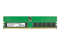 Micron - DDR5 - moduuli - 32 Gt - DIMM 288 nastaa - 4800 MHz / PC5-38400 - CL40 - 1.1 V - puskuroimaton - ECC MTC20C2085S1EC48BR