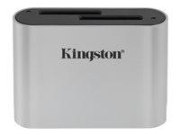 Kingston Workflow - Kortinlukija (SDHC UHS-I, SDXC UHS-I, SDHC UHS-II, SDHC UHS-II) - USB-C 3.2 Gen 1 WFS-SD