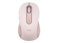 Logitech Signature M650 - Hiiri - optinen - 5 painiketta - langaton - 2.4 GHz, Bluetooth - Logitech Logi Bolt USB-vastaanotin - ruusu 910-006254