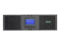 HPE UPS R5000 G2 - UPS (telineasennettava) - Vaihtovirta 230 V - 4.5 kW - 5000 VA - lähtöliittimet: 5 - 3U - Pohjois-Amerikka, Japani Q7G10A