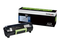 Lexmark 500UA - Ultra High Yield - musta - alkuperäinen - väriainekasetti LCCP malleihin Lexmark MS510dn, MS510dtn, MS610de, MS610dn, MS610dte, MS610dtn 50F0UA0